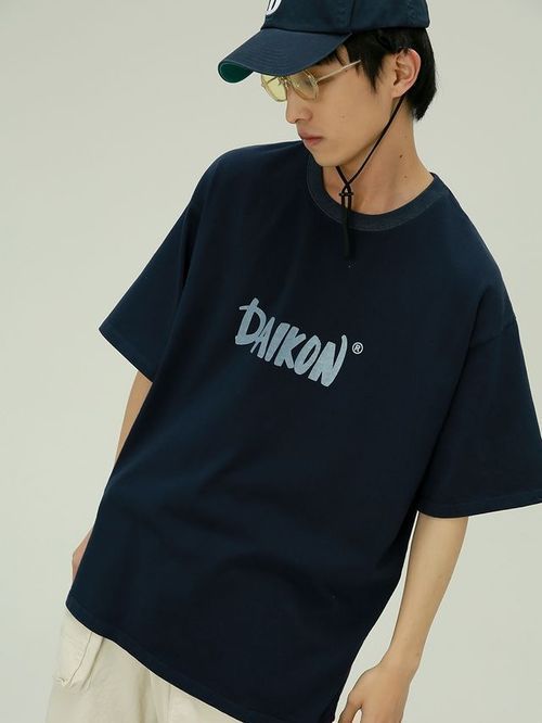 DAIKON 베이직 로고 티셔츠 (4 컬러)