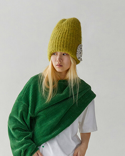 CONP Large Ginger Ribbed Beanie (진저)