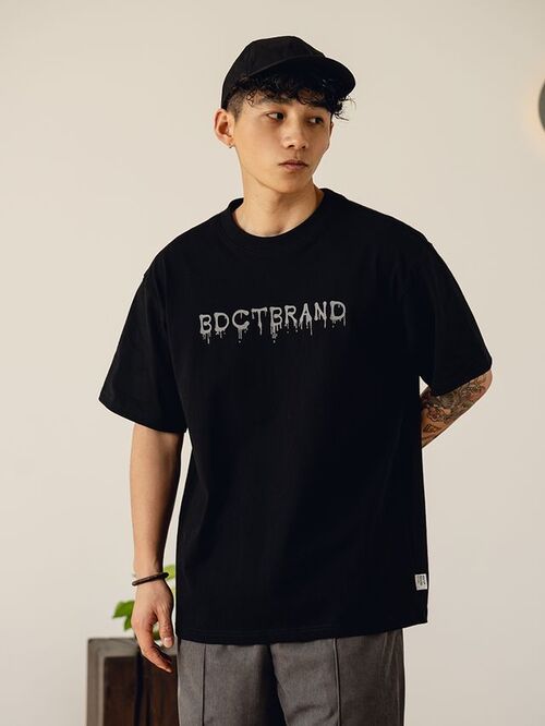 BDCT 로고 프린팅 티셔츠 (2 컬러)