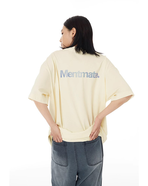 MENTMATE 로고 프린팅 티셔츠 (5 컬러)