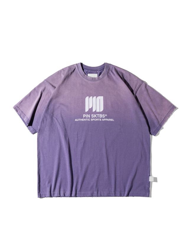 PINSKTBS 워시드 로고 티셔츠 (3컬러)